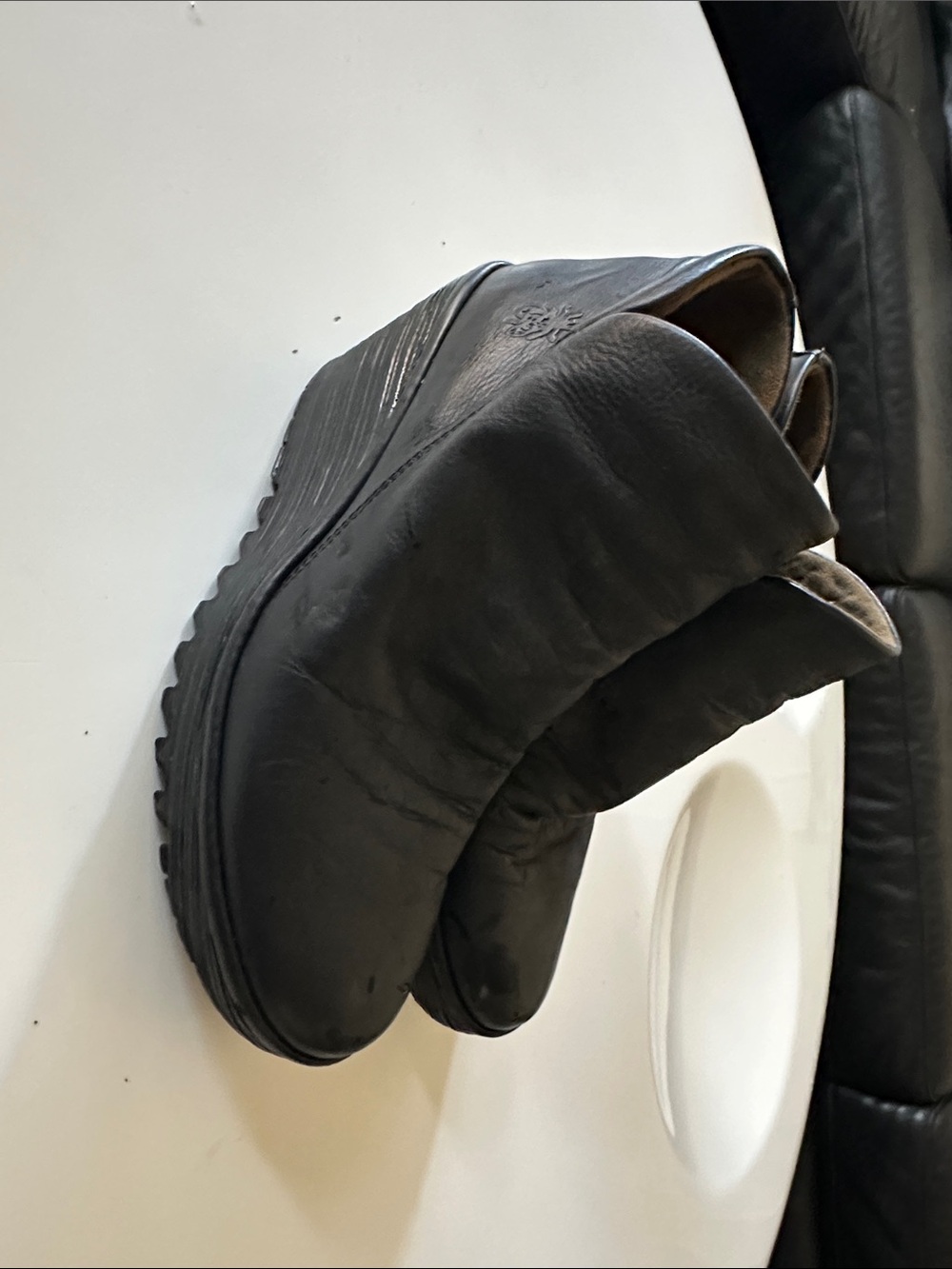 Black women’s Slip-On Platform Clog